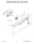 Diagram for 03 - Control Panel And Latch Parts