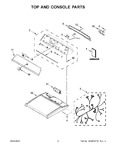 Diagram for 02 - Top And Console Parts