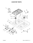 Diagram for 02 - Cooktop Parts