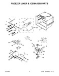 Diagram for 04 - Freezer Liner & Icemaker Parts