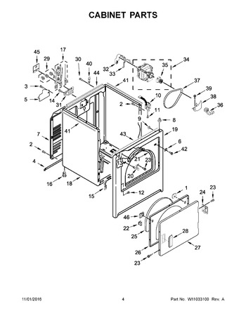 Diagram for 4KAED5000FW0