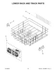 Diagram for 10 - Lower Rack And Track Parts