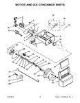 Diagram for 06 - Motor And Ice Container Parts