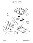 Diagram for 02 - Cooktop Parts