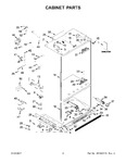 Diagram for 02 - Cabinet Parts