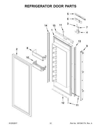 Diagram for JF36NXFXDE01