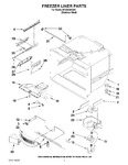 Diagram for 02 - Freezer Liner Parts