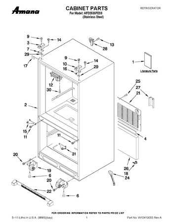 Diagram for AFD2535FES8