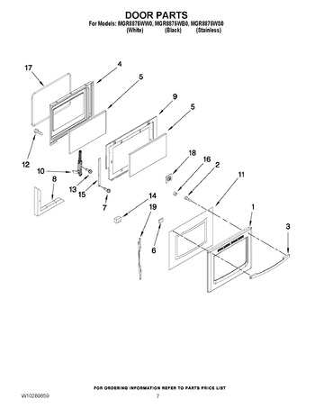 Diagram for MGR8875WB0