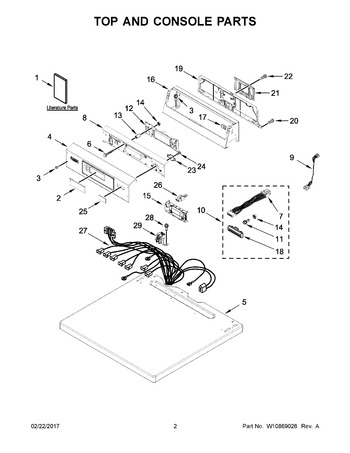 Diagram for MDE20PRAZW0