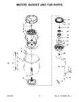 Diagram for 04 - Motor, Basket And Tub Parts