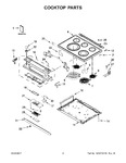 Diagram for 02 - Cooktop Parts