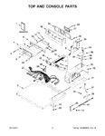 Diagram for 02 - Top And Console Parts