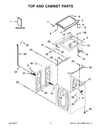 Diagram for 7MMVWX655EW1