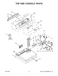 Diagram for 02 - Top And Console Parts