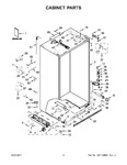 Diagram for 02 - Cabinet Parts