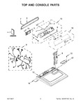 Diagram for 02 - Top And Console Parts