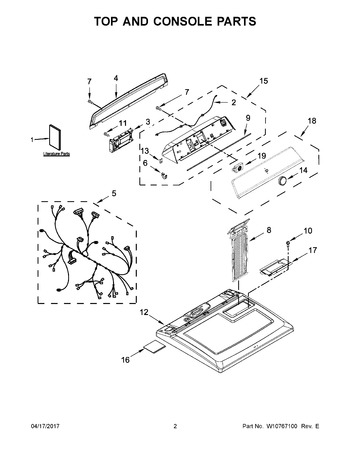 Diagram for YMEDB755DW0