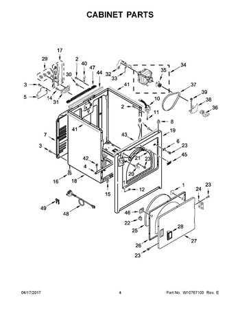 Diagram for YMEDB755DW0