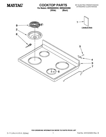 Diagram for MER5605WW0