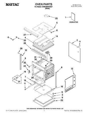 Diagram for CWE4800ACE27