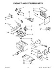 Diagram for 06 - Cabinet And Stirrer Parts