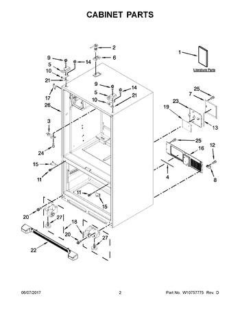 W11167053 - Whirlpool Refrigerator Drip Tray