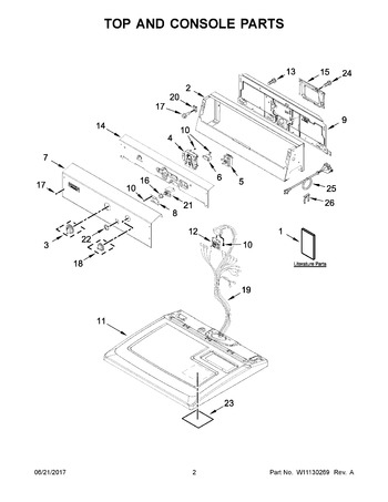 Diagram for YMEDP575GW0