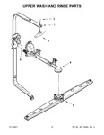 Diagram for 08 - Upper Wash And Rinse Parts