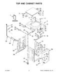 Diagram for 02 - Top And Cabinet Parts