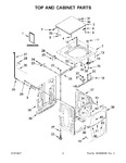 Diagram for 02 - Top And Cabinet Parts