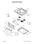 Diagram for 02 - Cooktop Parts