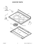 Diagram for 02 - Cooktop Parts