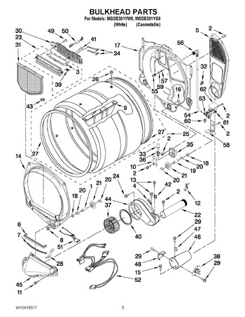 Diagram for MGDE301YW0