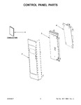 Diagram for 02 - Control Panel Parts