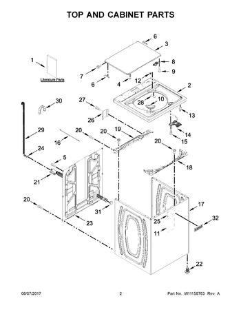 Diagram for MVWC565FW1