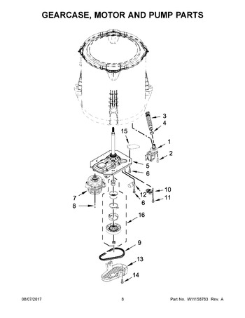 Diagram for MVWC565FW1