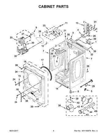 Diagram for YMED5500FW1