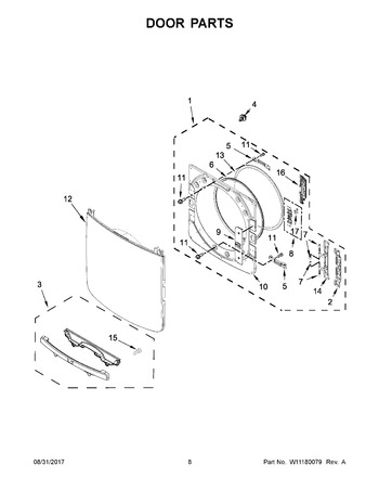 Diagram for YMED5500FW1