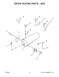 Diagram for 06 - Dryer Heating Parts - Gas