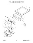 Diagram for 02 - Top And Console Parts