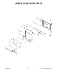 Diagram for 05 - Lower Oven Door Parts