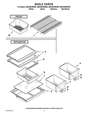 Diagram for A8RXNGMWB02