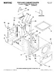 Diagram for 01 - Top And Cabinet Parts