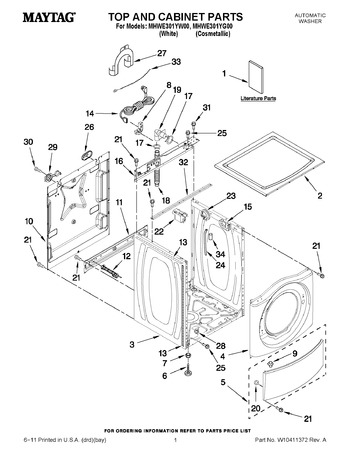 Diagram for MHWE301YG00