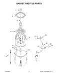 Diagram for 04 - Basket And Tub Parts