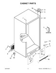 Diagram for 02 - Cabinet Parts