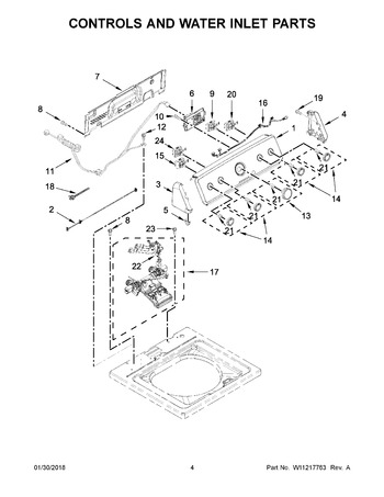 Diagram for MVWC465HW0