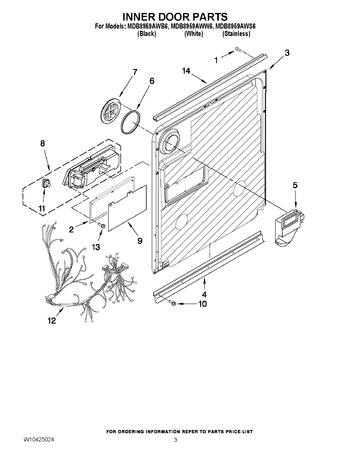 Diagram for MDB8959AWB6