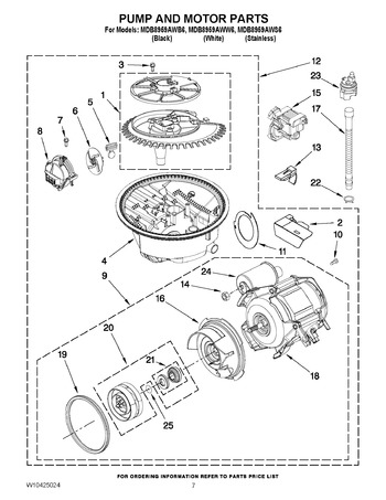 Diagram for MDB8959AWB6